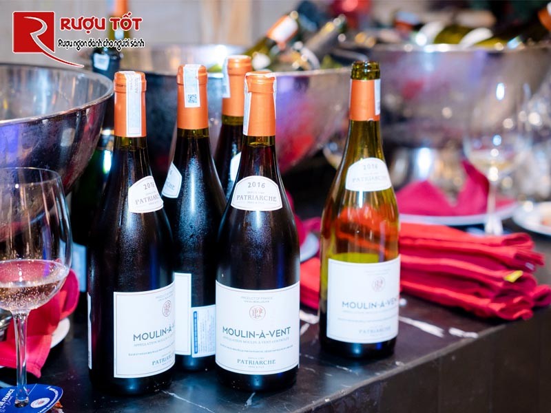 Vang đỏ Moulin a Vent Patriarche