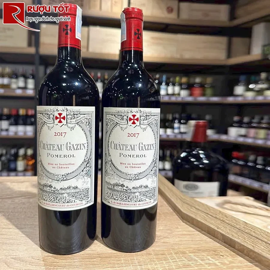 Vang đỏ Pháp Chateau Gazin Pomerol