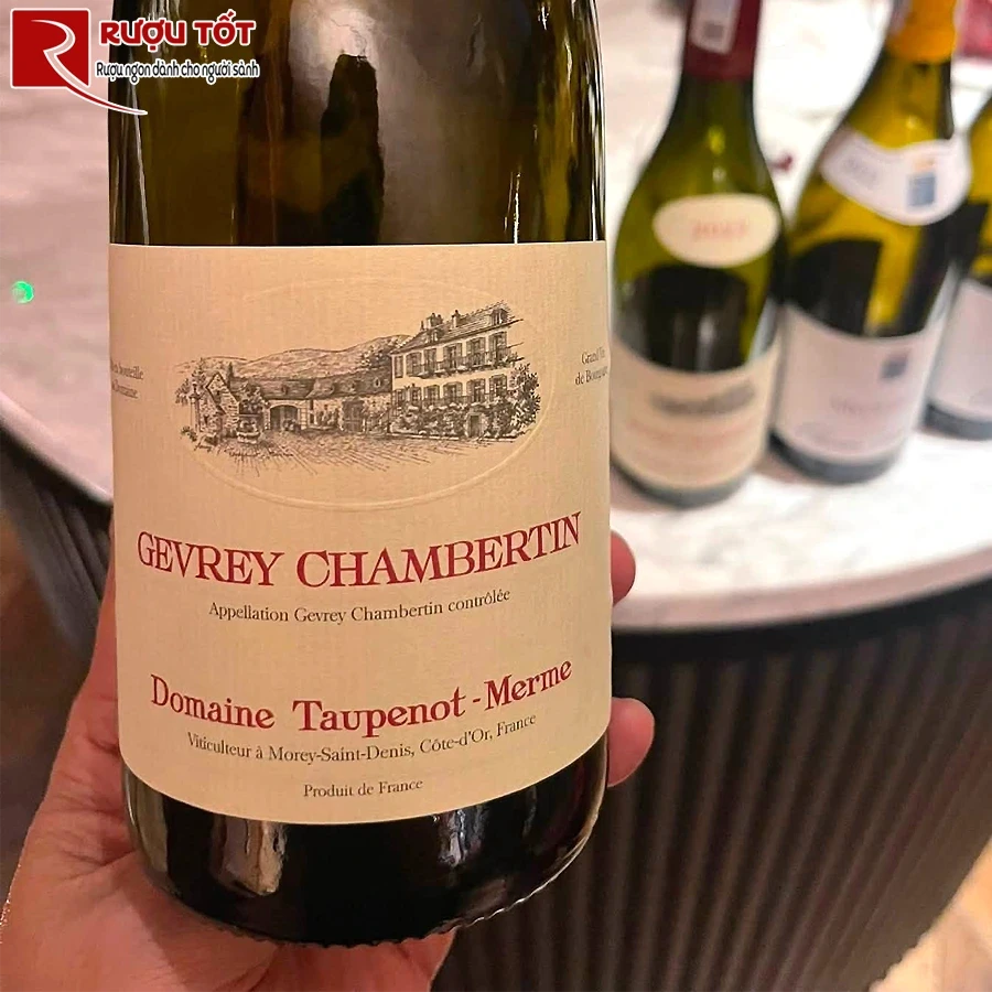 Vang Domaine Taupenot Merme Gevrey Chambertin