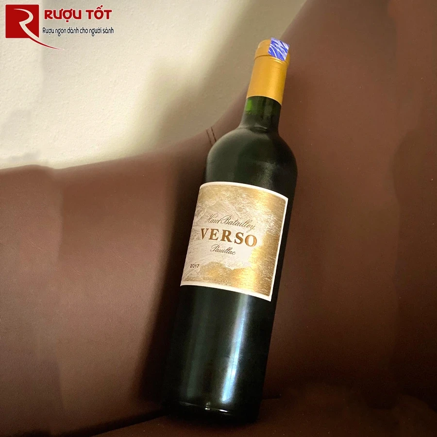 Vang Haut Batailley Verso Pauillac