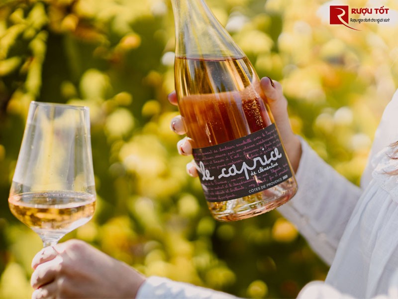 Vang hồng Le Caprice de Clementine