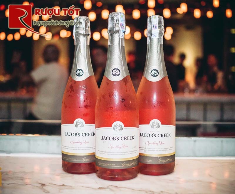 Vang Jacob's Creek Sparkling Rose