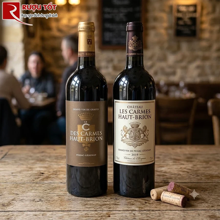 Vang Le C des Carmes Haut Brion