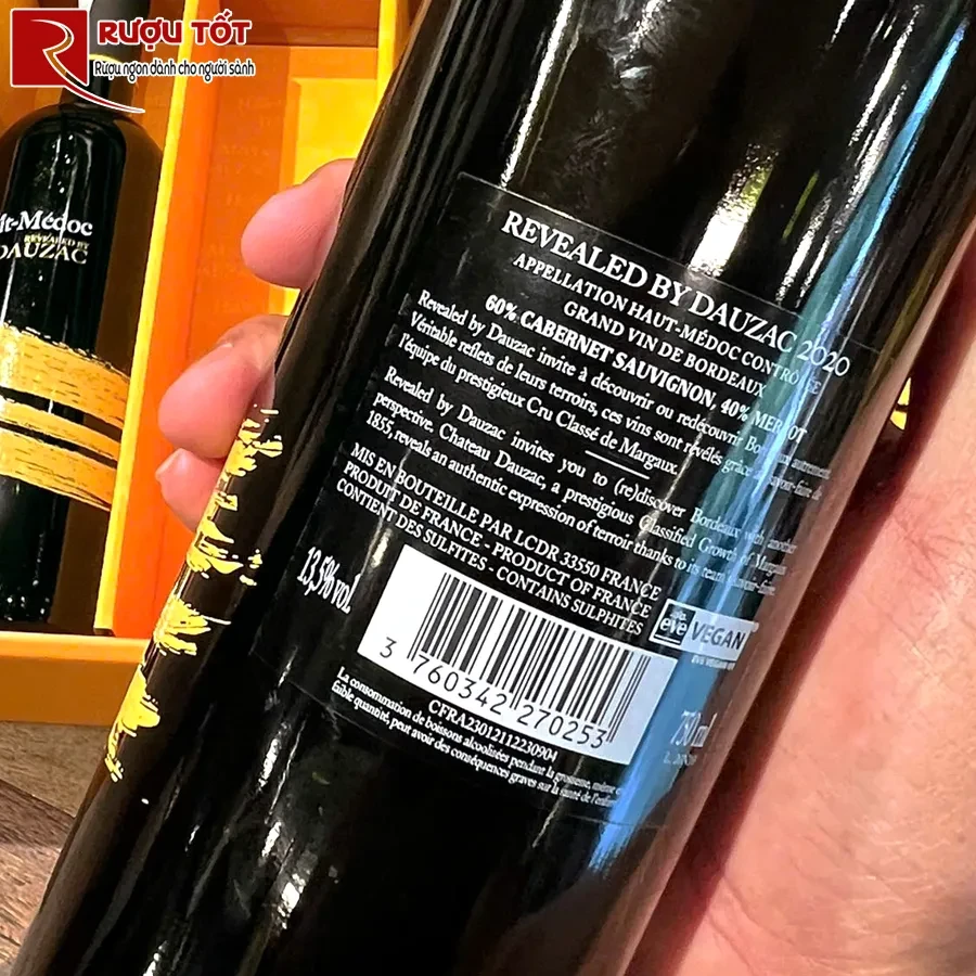 Vang Le Haut Medoc Revealed by Dauzac