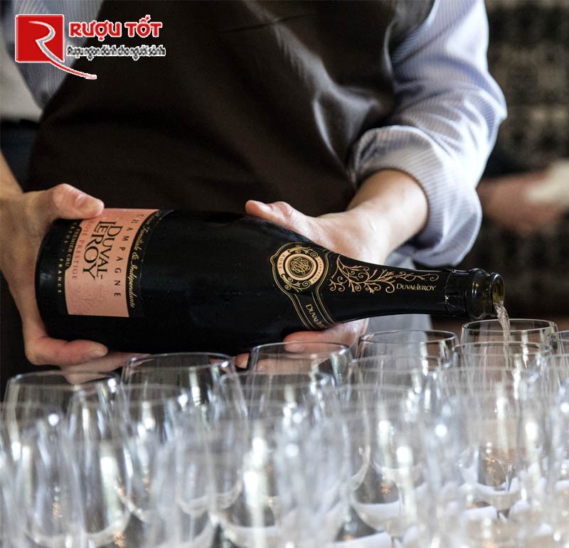 Vang nổ Champagne Duval Leroy Rose Prestige