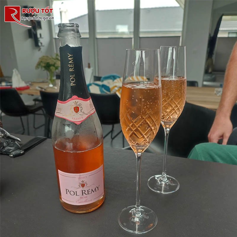 Vang nổ Pol Remy Rose Sparkling
