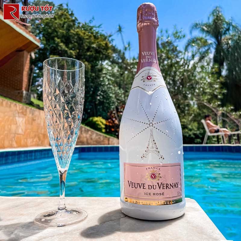Vang Nổ Veuve Du Vernay Ice Rose