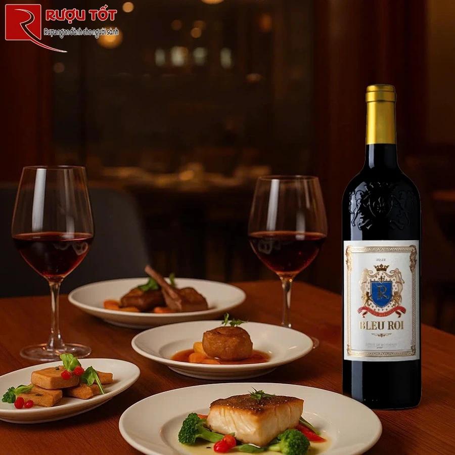 Vang Pháp Bleu Roi 2022 Red Wine