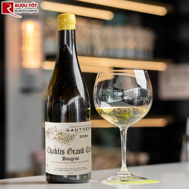 Vang Pháp Chablis Grand Cru Bougros