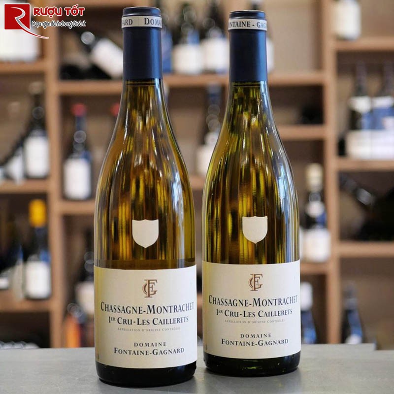 Vang Pháp Chassagne Montrachet Les Caillerets Fontaine Gagnard