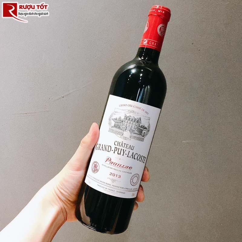 Vang Pháp Chateau Grand Puy Lacoste