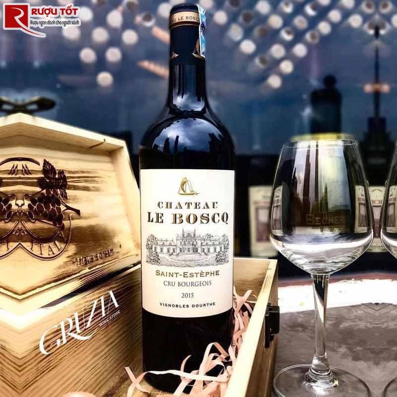 Vang Pháp Chateau Le Boscq