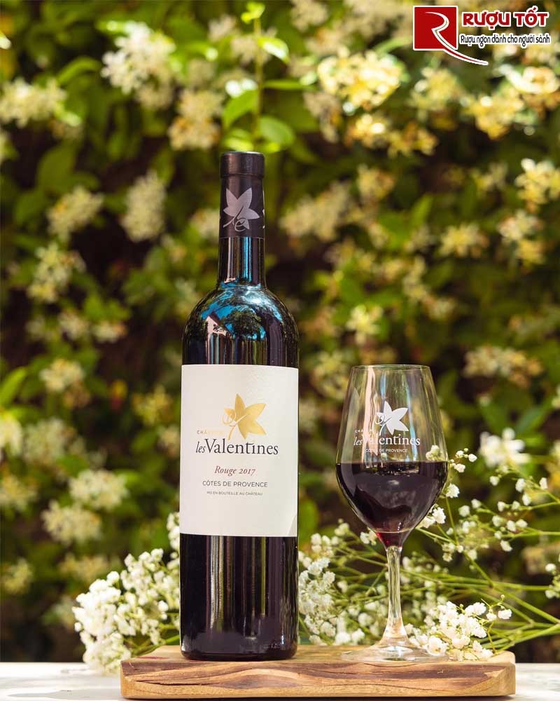 Vang Pháp Chateau Les Valentines