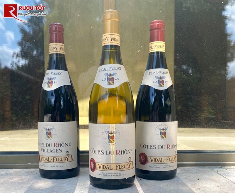 Vang Pháp Cotes Du Rhone Villages