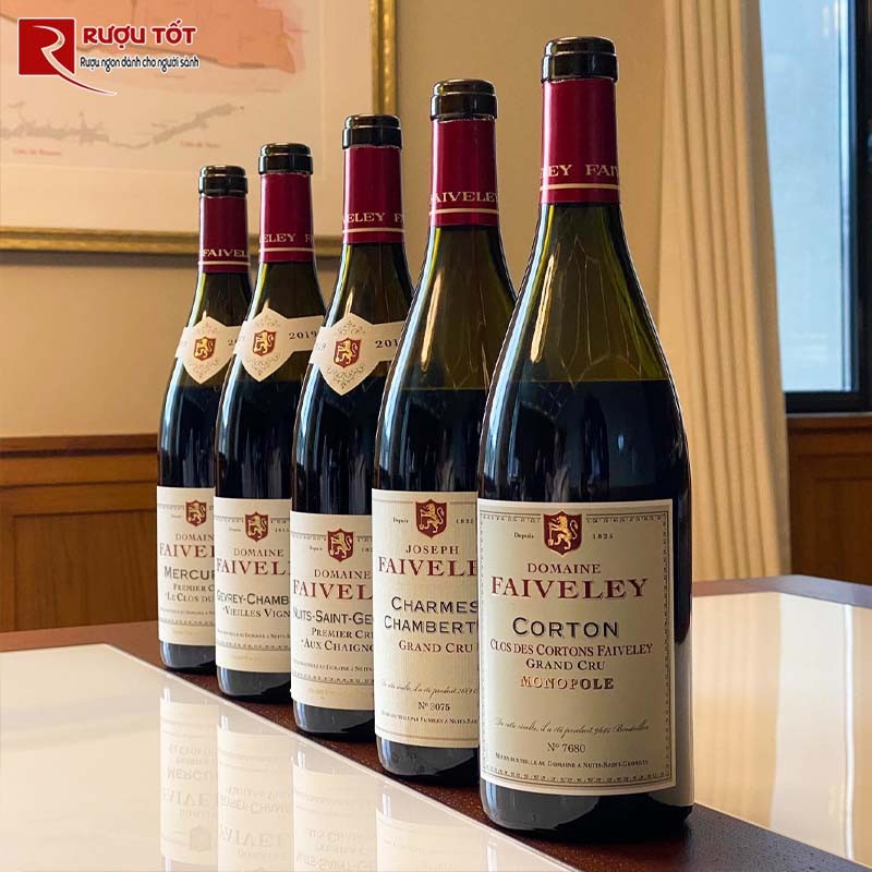 Vang Pháp Domaine Faiveley Corton Grand Cru