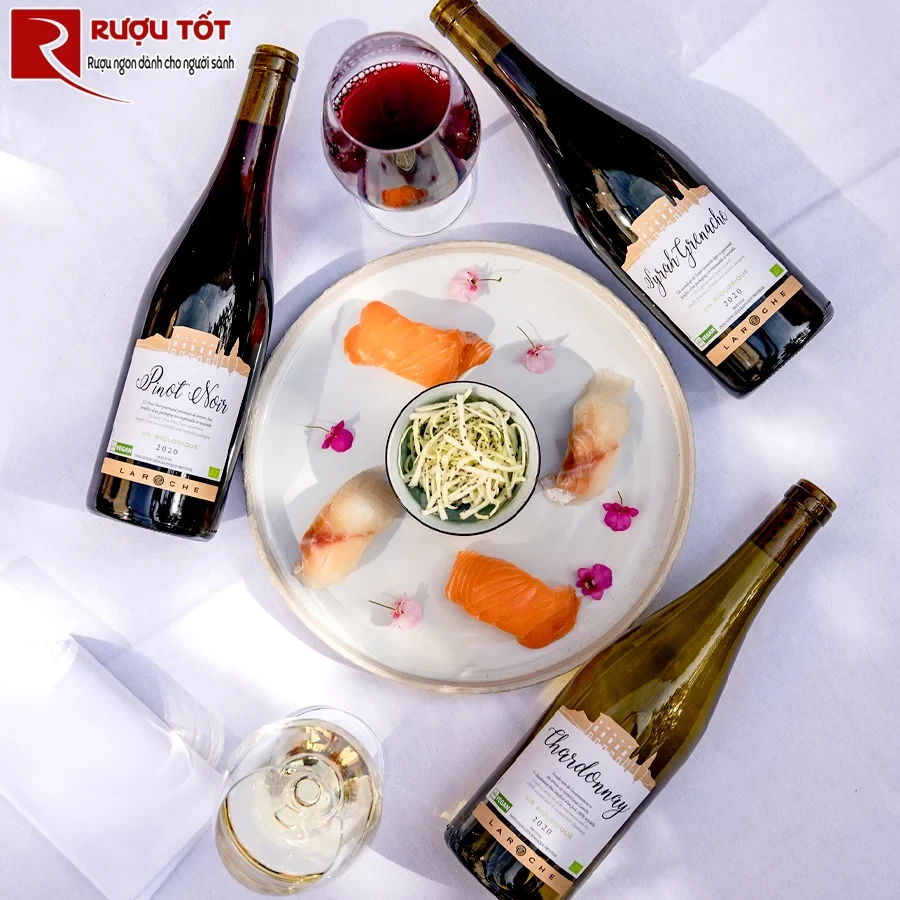 Vang Pháp Domaine Laroche White