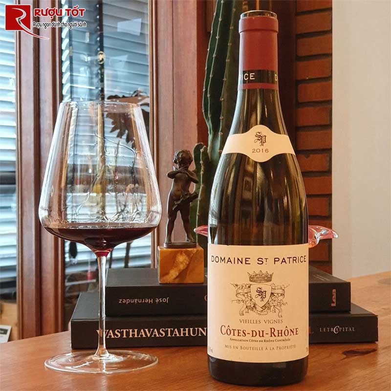 Vang Pháp Domaine St Patrice Cote du Rhone