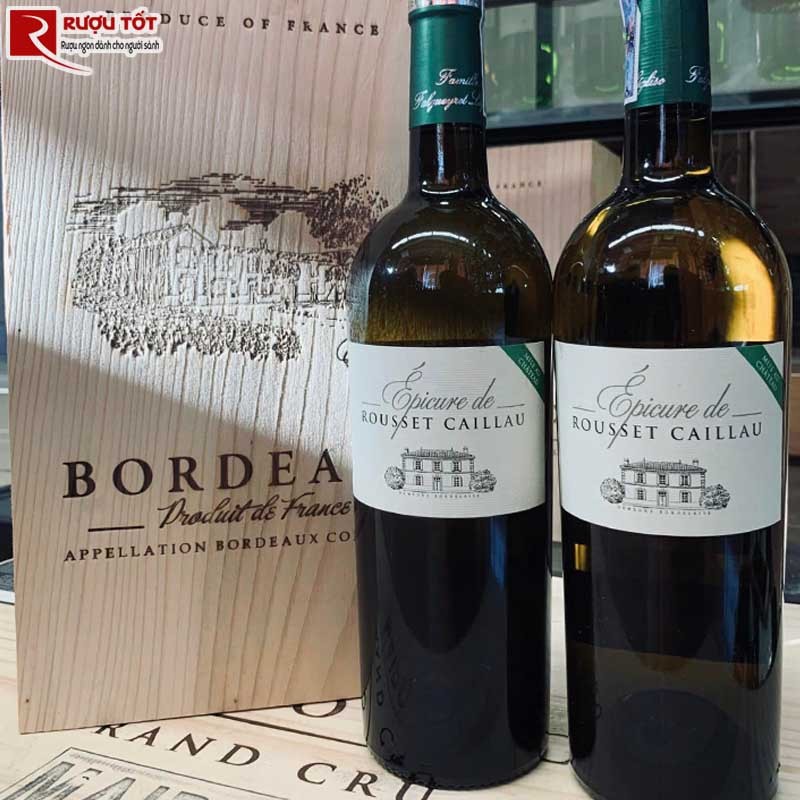 Vang Pháp Epicure de Rousset Caillau