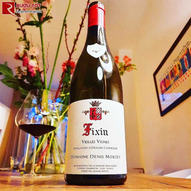 Vang Pháp Fixin Vieilles Vignes Denis Mortet Arnaud