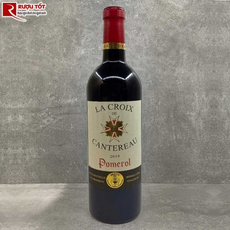 Vang Pháp La Croix De Cantereau Pomerol