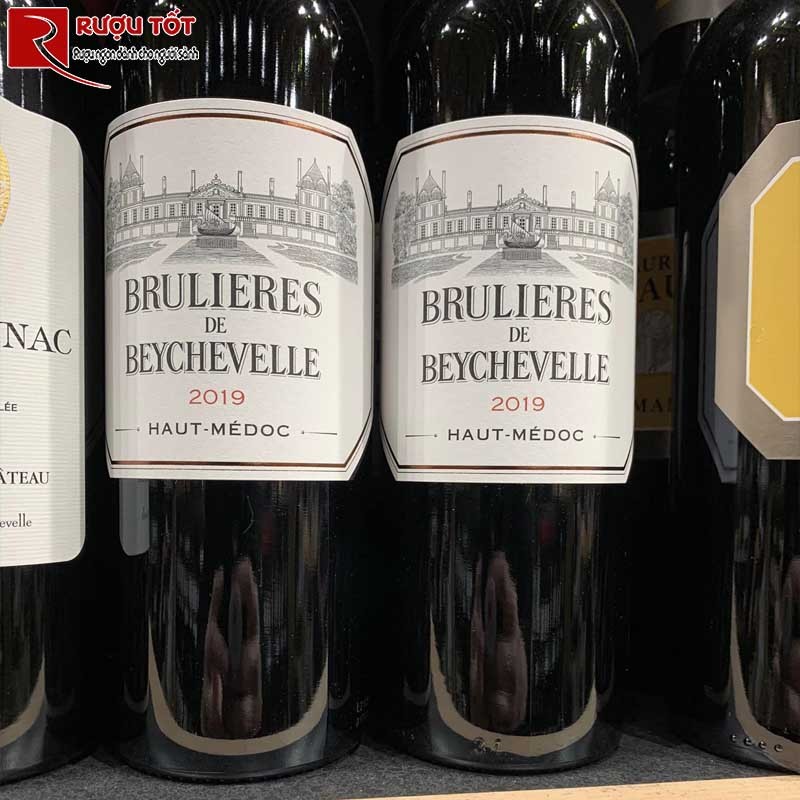 vang Pháp Les Brulieres de Beychevelle