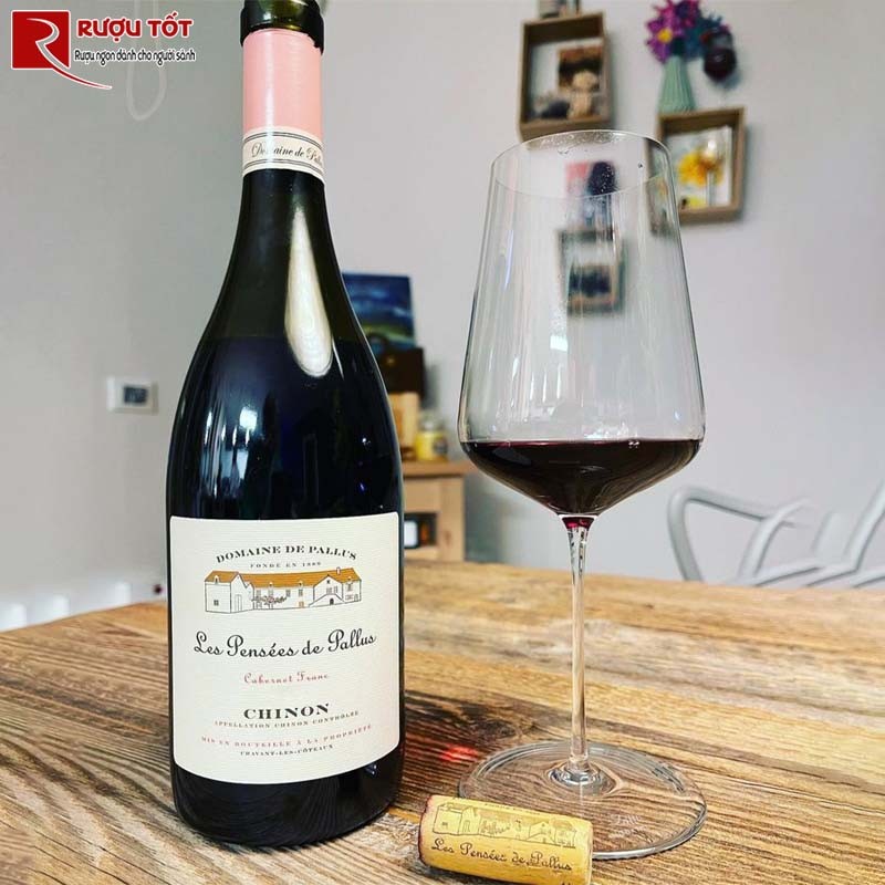 Vang Pháp Les Pensees De Pallus Chinon