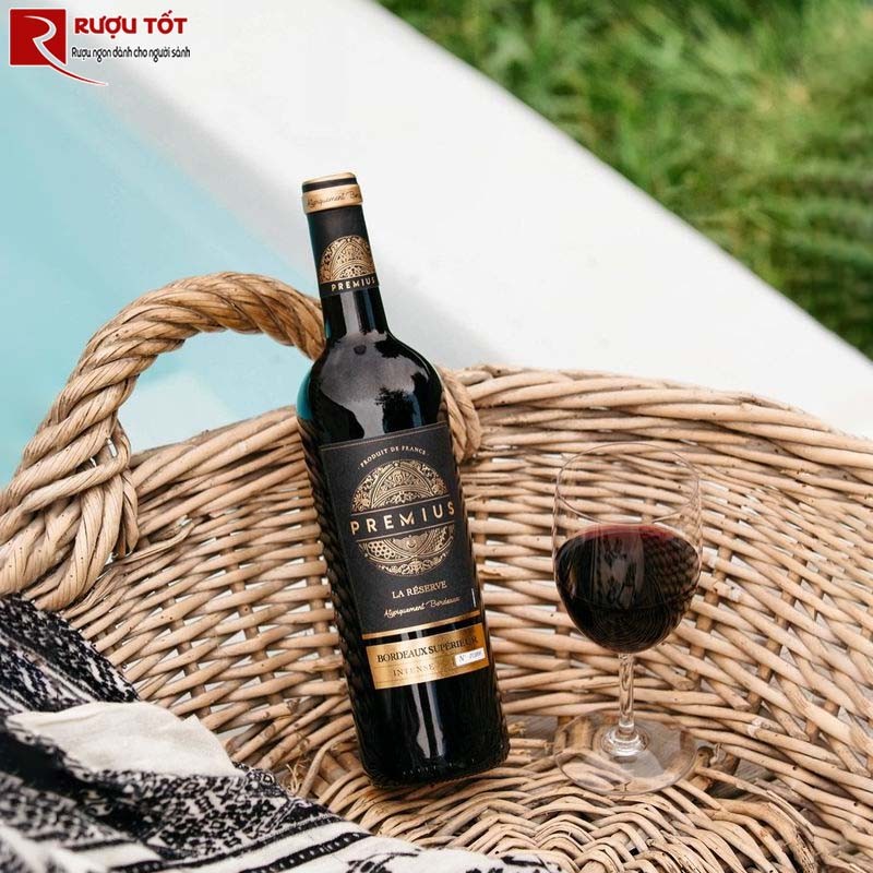 Vang Pháp Premius La Reserve Bordeaux Superieur