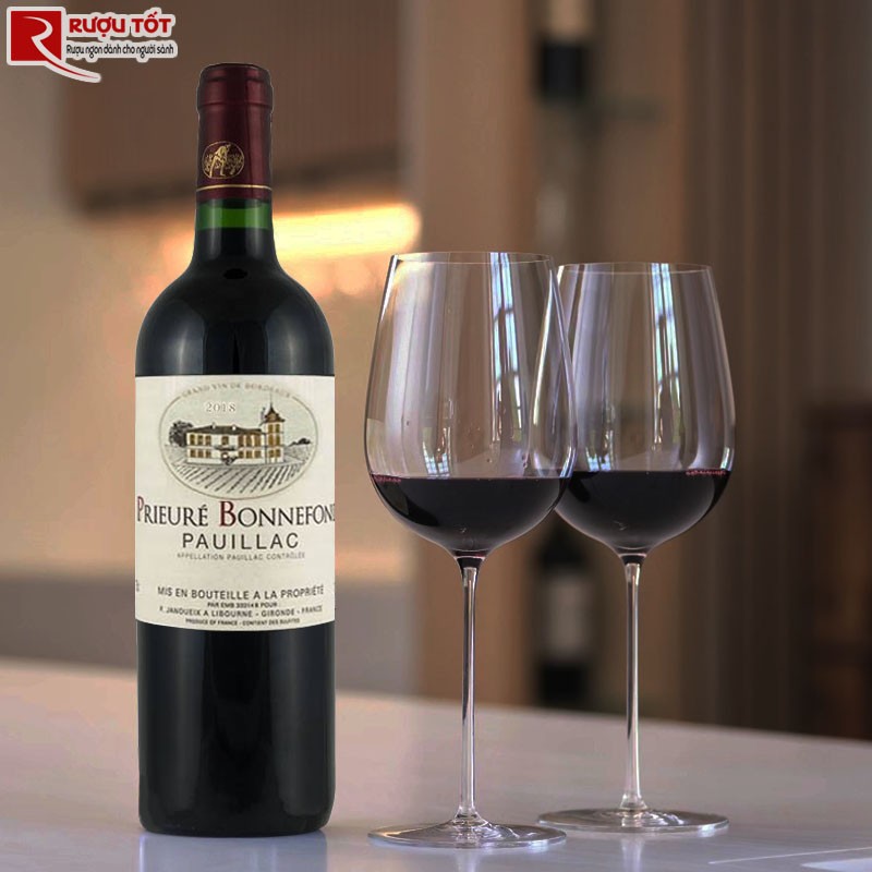 Vang Pháp Prieure Bonnefond Pauillac