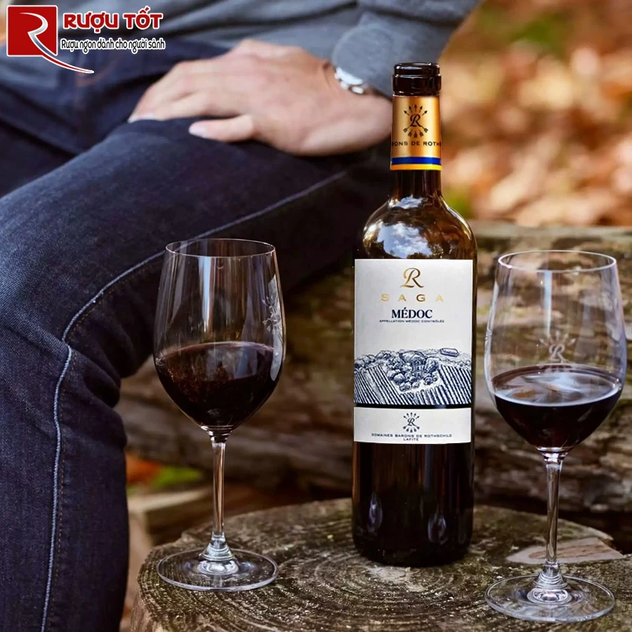 Vang Pháp Saga R Medoc