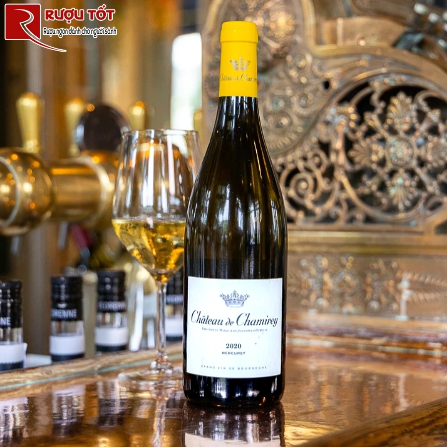 Vang trắng Chateau de Chamirey Mercurey