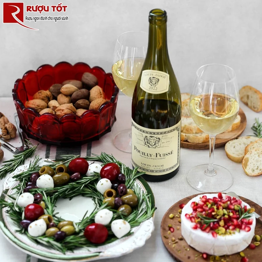 Vang trắng Pháp Louis Jadot Pouilly Fuisse