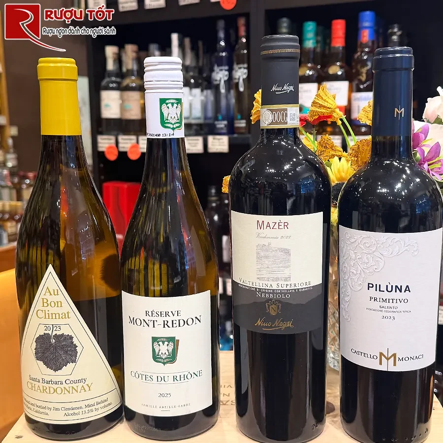Vang trắng Pháp Reserve Mont Redon Cotes du Rhone