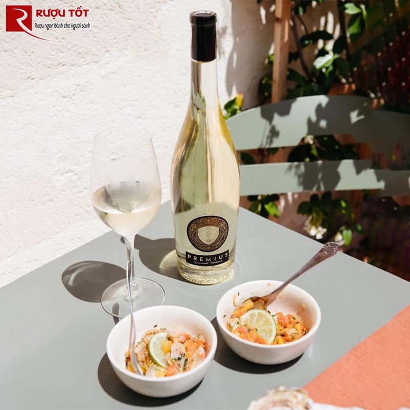 Vang trắng Premius Bordeaux Blanc