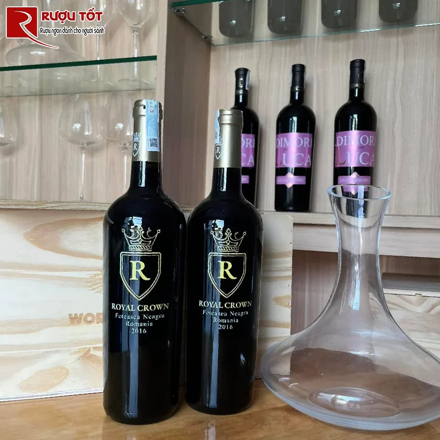 ruou royal crown feteasca neagra