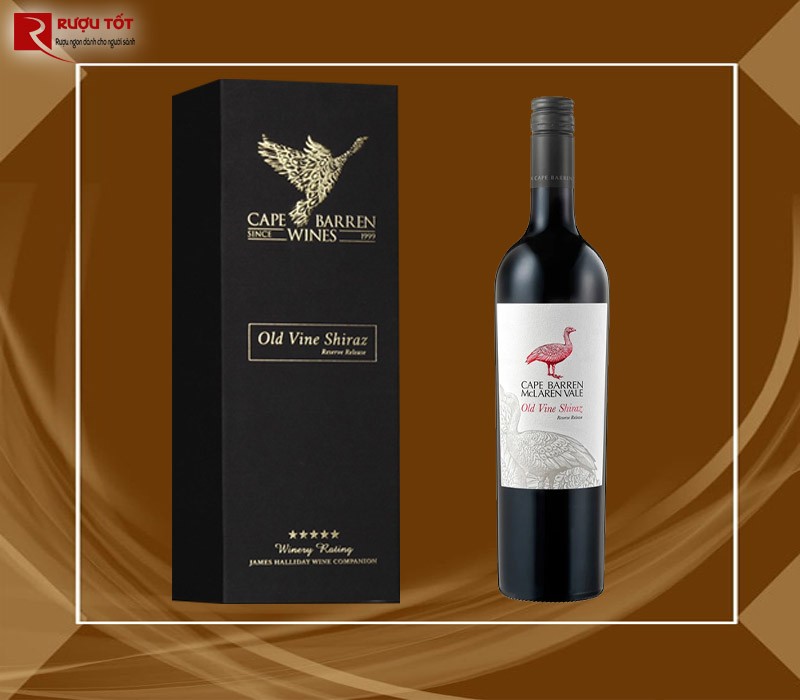 Rượu vang Úc Cape Barren Old Vine nhập khẩu