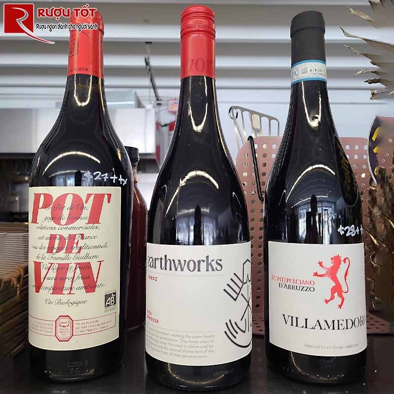 Earthworks Shiraz giá tốt