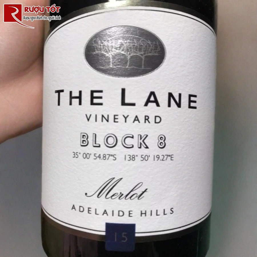 ruou block 8 the lane vineyard merlot uc chat luong
