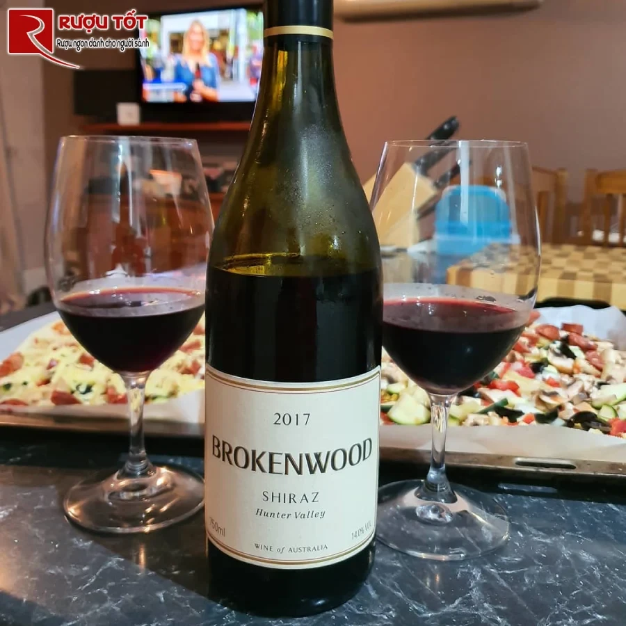 ruou brokenwood hunter valley shiraz