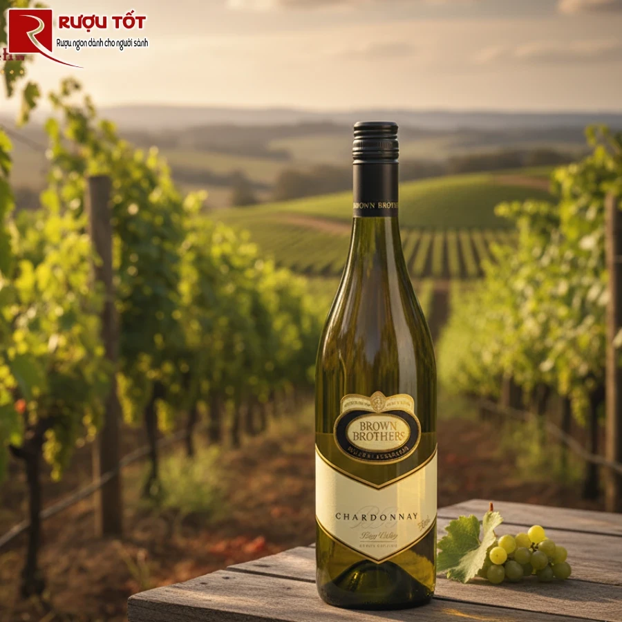 ruou brown brothers chardonnay victoria uy tin