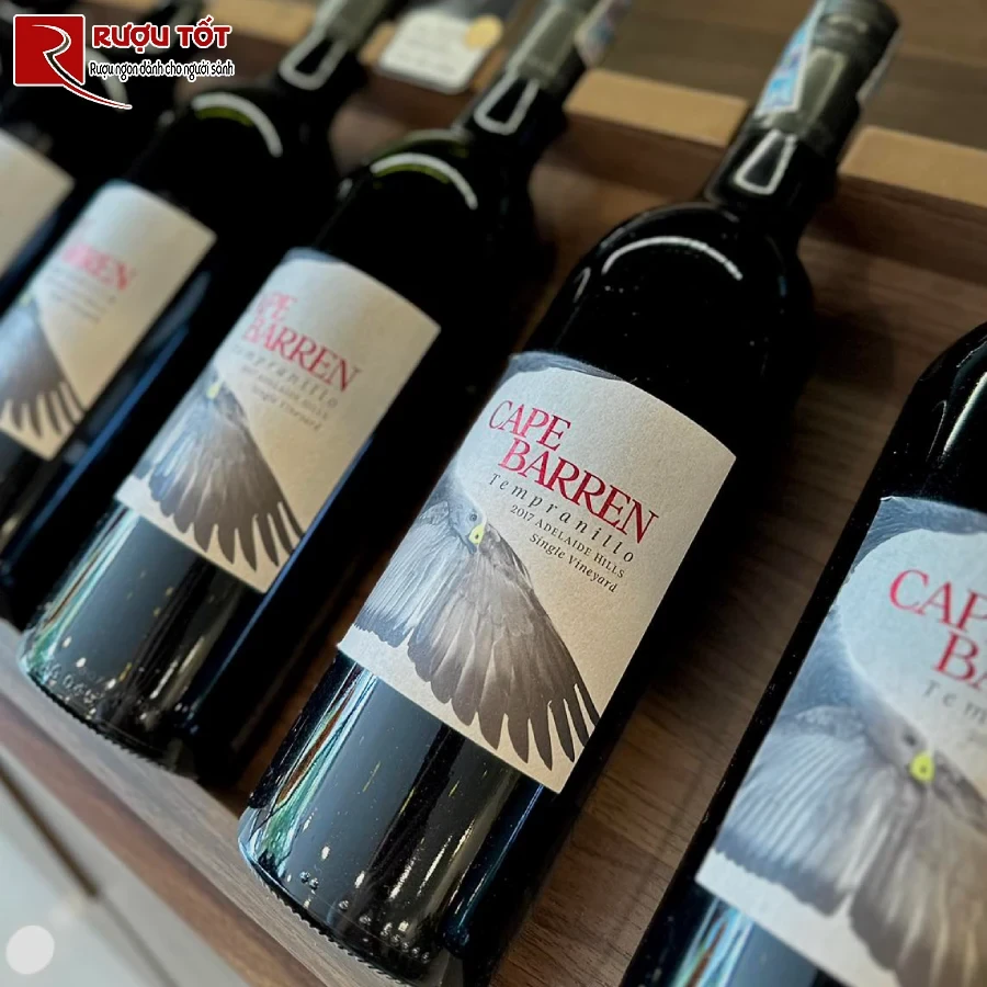 ruou cape barren tempranillo adelaide hills 13,5% 750ml