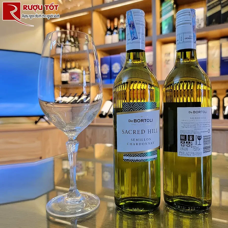 Rượu De Bortoli Sacred Hill Semillon Chardonnay