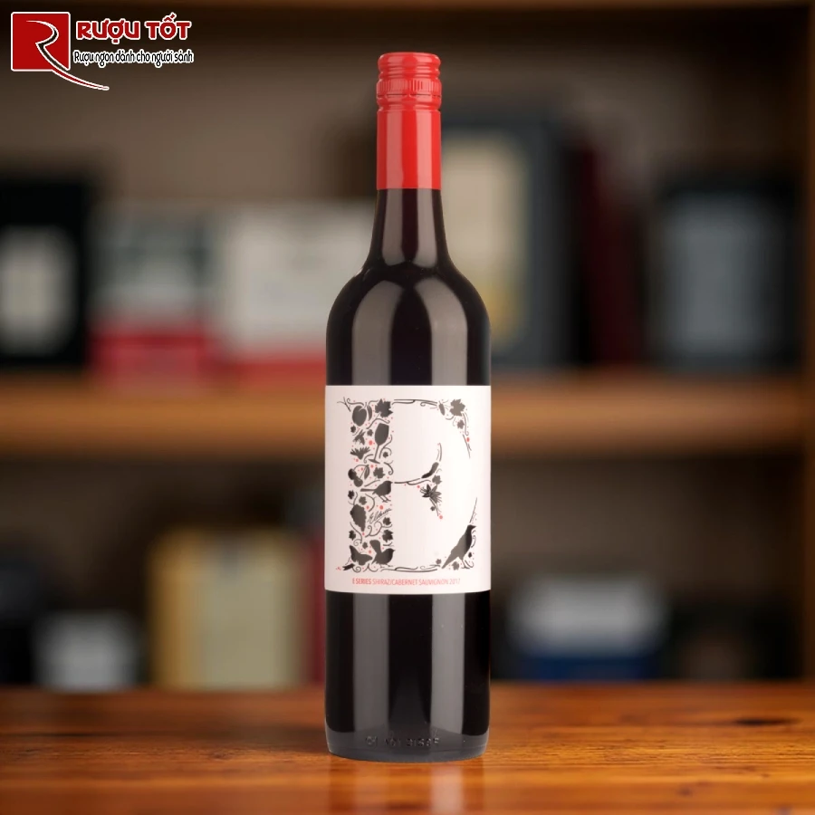 ruou elderton e series shiraz cabernet sauvignon 14,4% 750ml