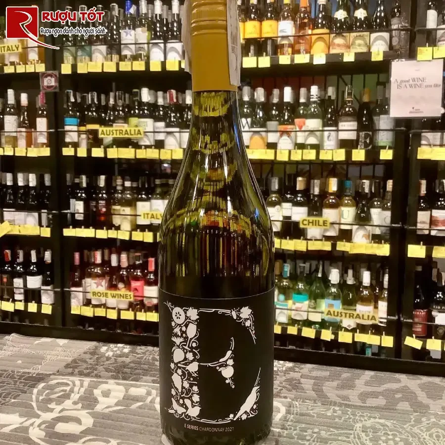 ruou elderton e - series unoaked chardonnay 750ml de uong