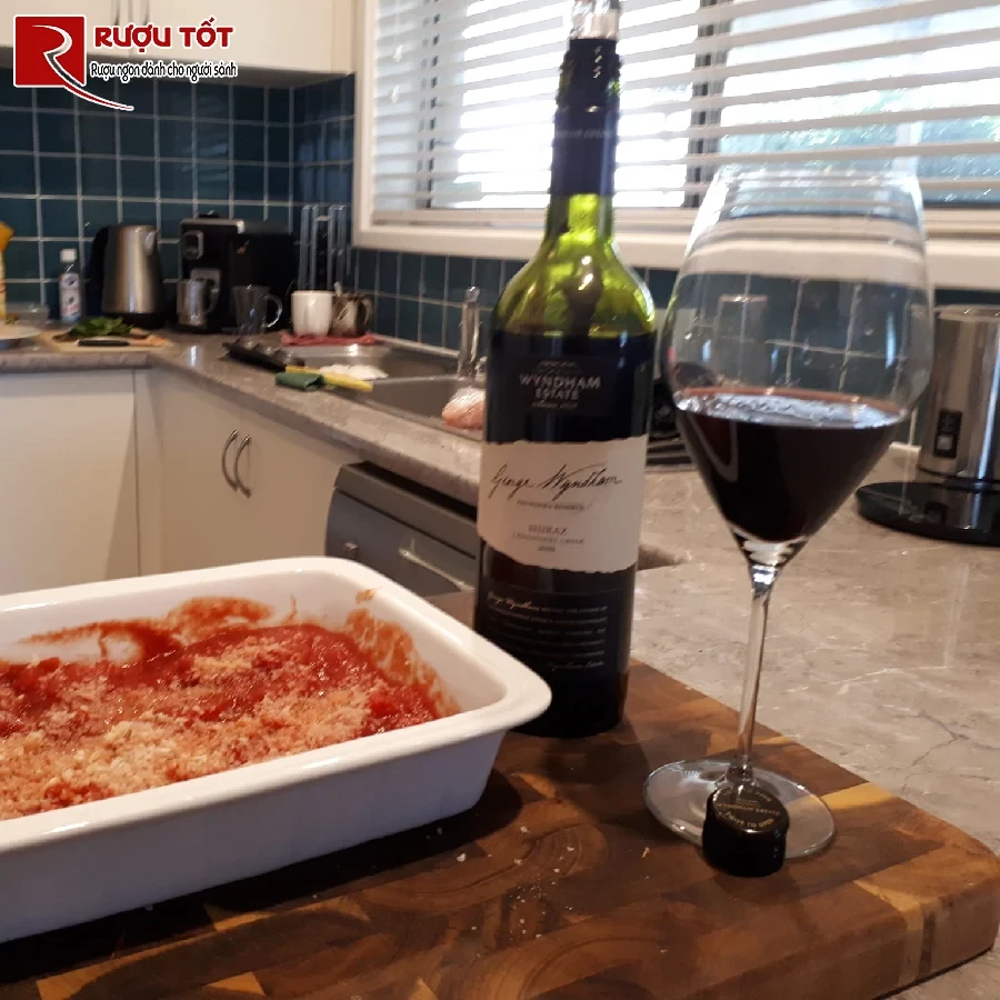 ruou george wyndham founder’s reserve shiraz