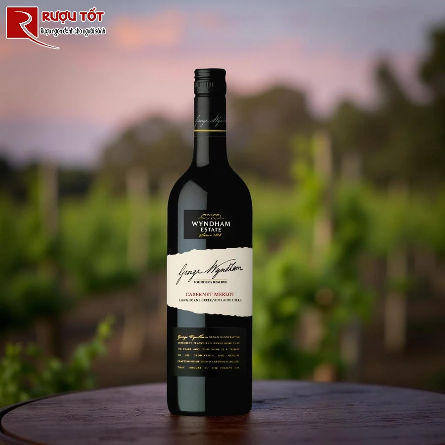 ruou george wyndham founder’s reserve