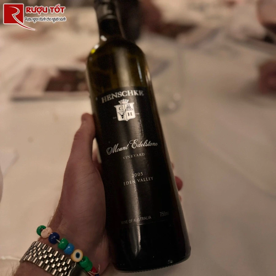 ruou henschke mount edelstone shiraz