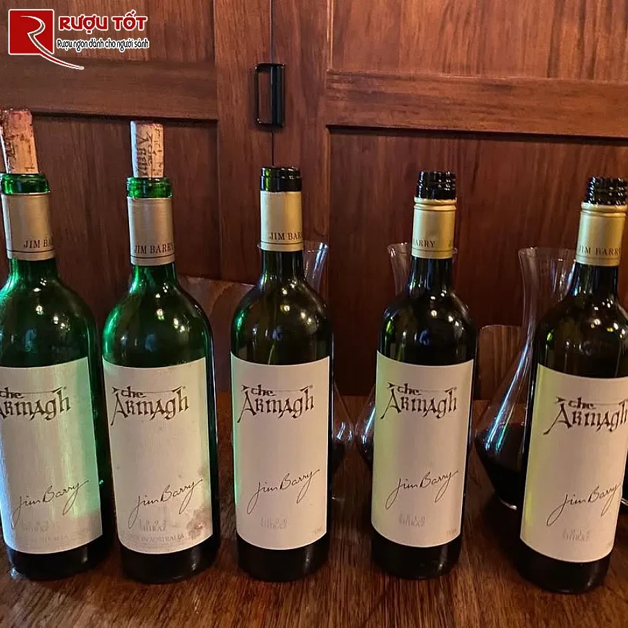 ruou jim barry the armagh shiraz