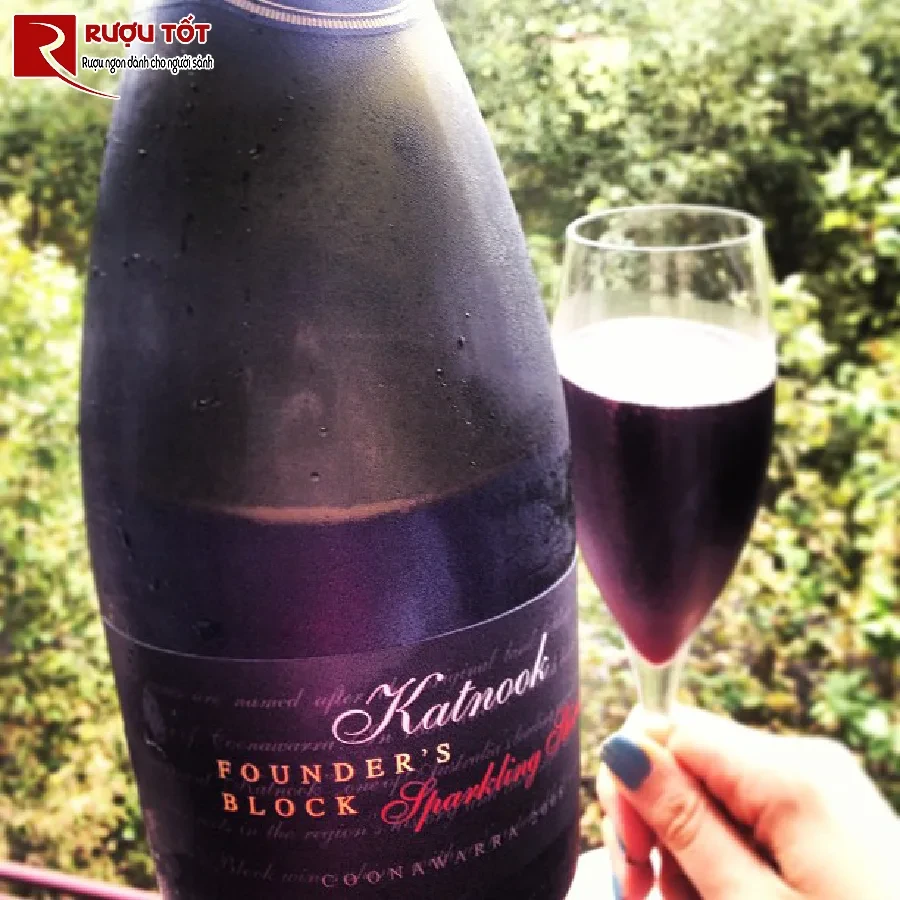 ruou katnook founders block sparkling shiraz