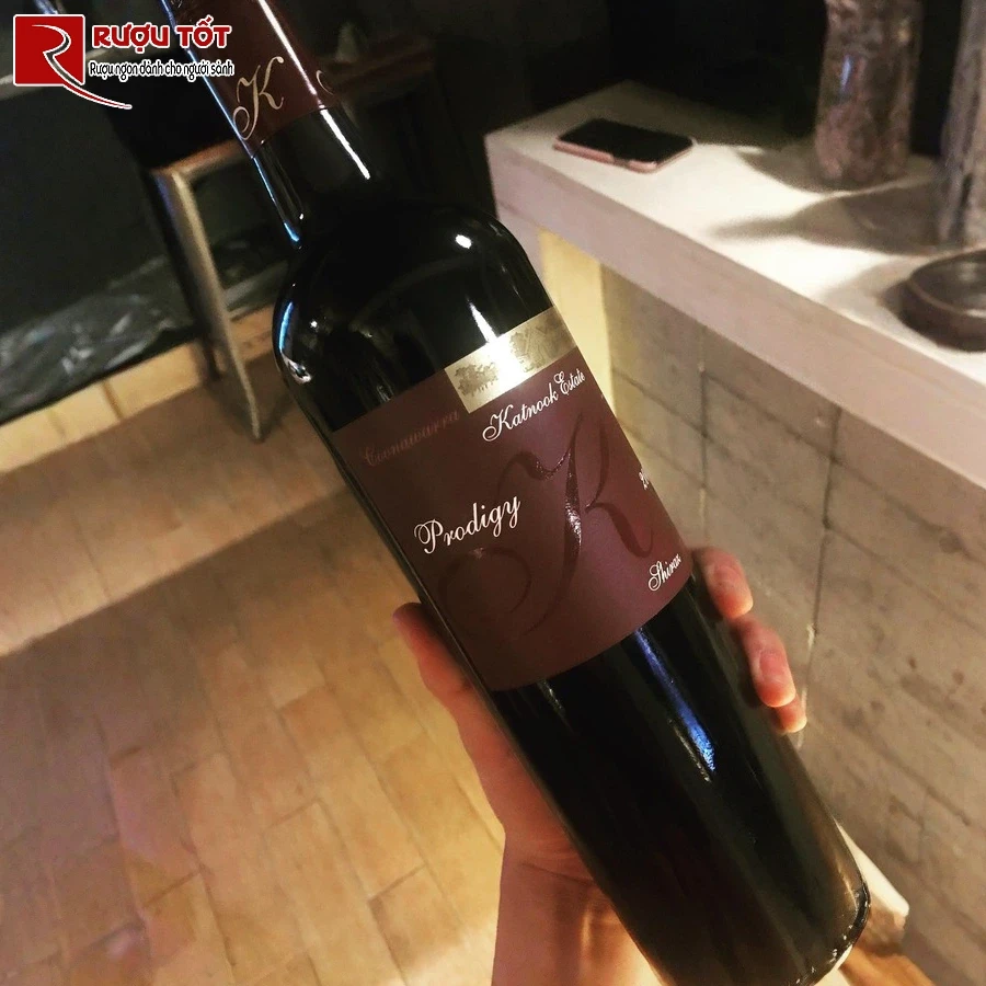 ruou katnook prodigy shiraz