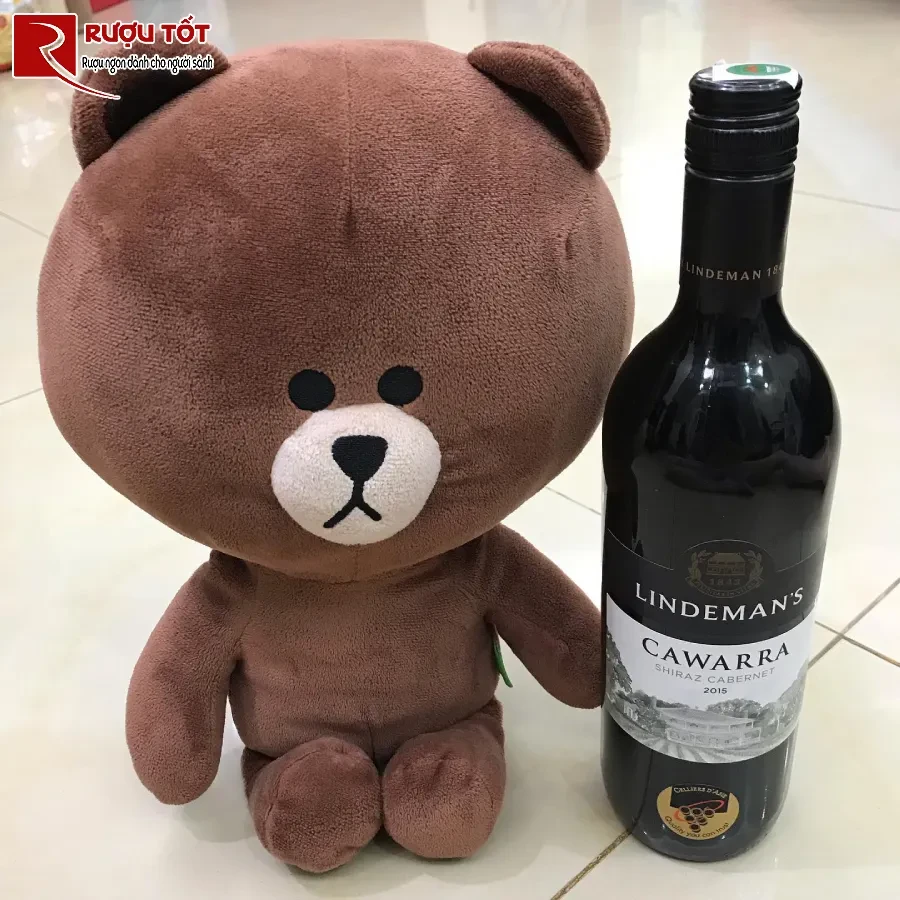 ruou lindeman's cawarra shiraz cabernet